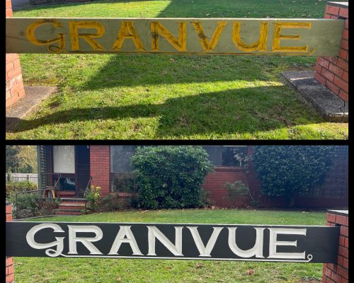Granvue sign